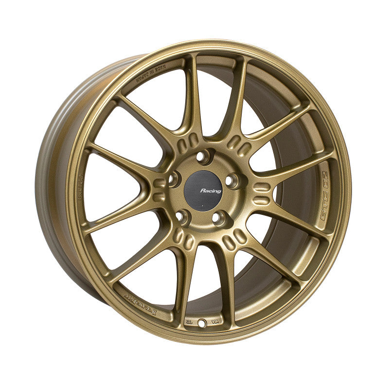 Enkei GTC02 18x9.5 5x114.3 40mm Offset 75mm Bore Titanium Gold Wheel - 534-895-6540GG534-895-6540GG
