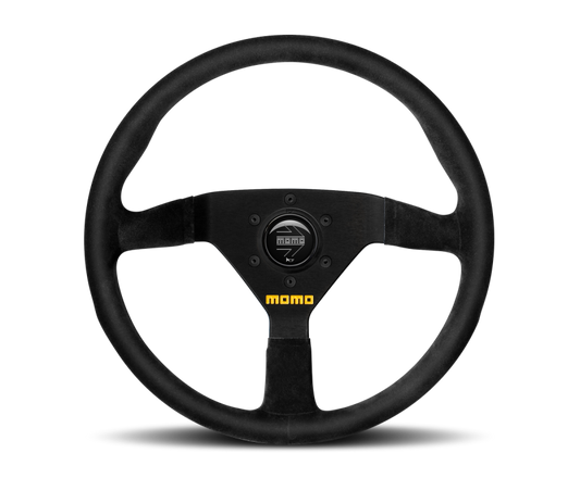 Momo MOD78 Steering Wheel Black Leather/Black Spokes