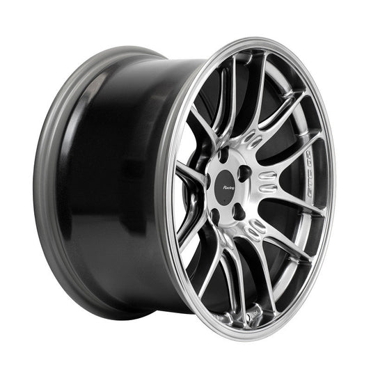 Enkei GTC02 18x10 5x112 32mm Offset 66.5mm Bore Hyper Silver Wheel - 534-810-4432HS534-810-4432HS