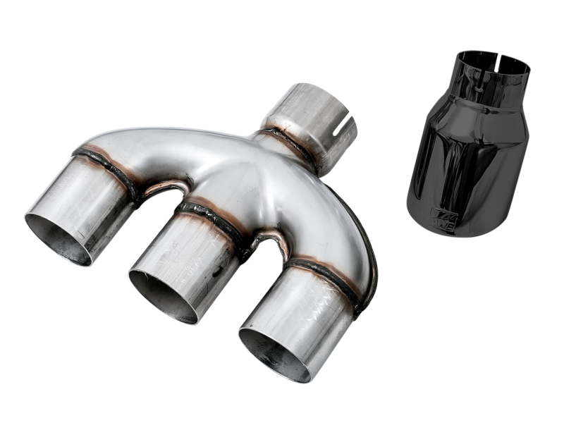 AWE Tuning 2016+ Honda Civic Si Track Edition Exhaust w/Front Pipe & Triple Diamond Black Tips - 3020-53010Photo - out of package