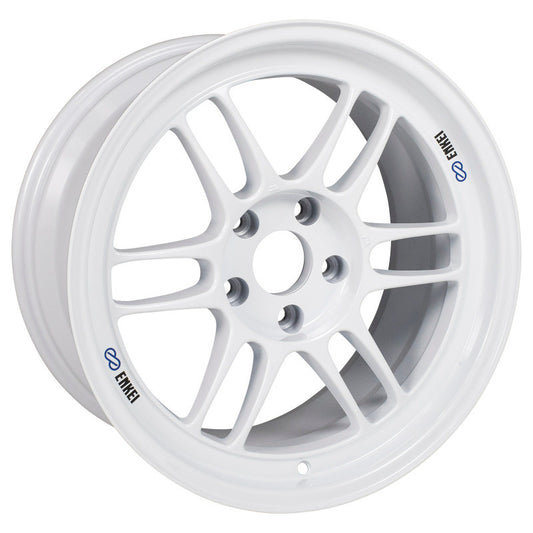 Enkei RPF1 17x9 5x114.3 22mm Offset 73mm Bore Vanquish White Wheel - 3797906522WP3797906522WP