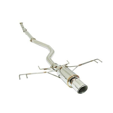 Remark Catback Exhaust 2017+ Honda Civic Type-R Spec I-Single Tip Stainless Steel Tip Cover - RK-C1076H-01R