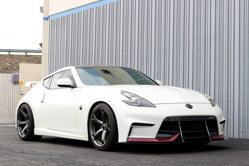 APR Performance Carbon Fiber Wind Splitter With Rods | Nissan 370Z Nizmo 2015-2020 Install 3