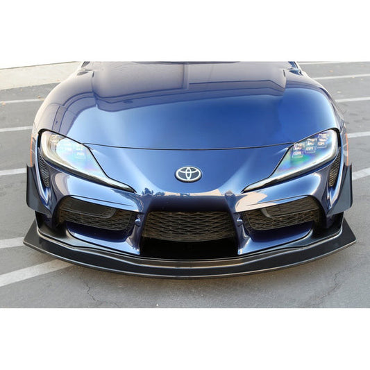 APR Performance Carbon Fiber Front Bumper Canards | Toyota Supra 2020-UP Install 3