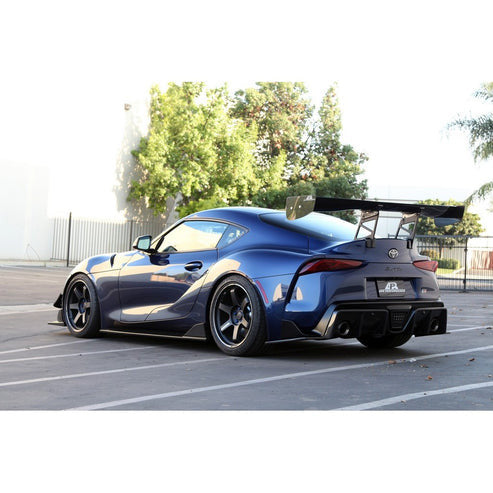APR Performance Carbon Fiber Rear Diffuser | Toyota Supra A90 2020-UP Install 3