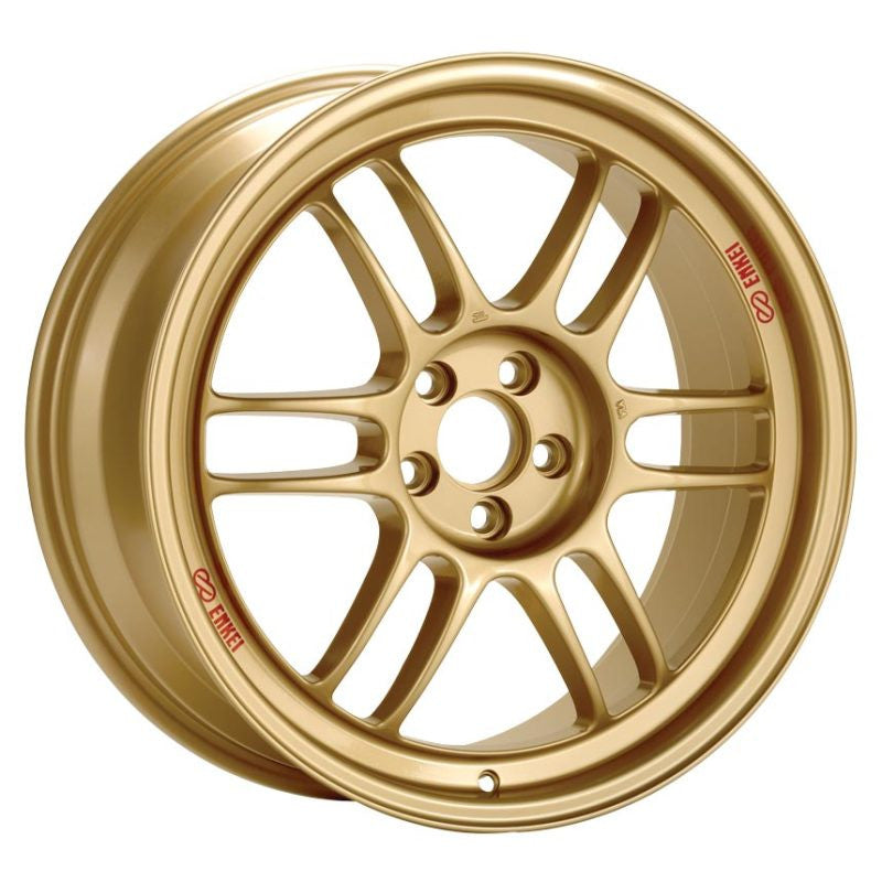 Enkei RPF1 17x9 5x100 45mm Offset Gold Wheel - 3797908045GG3797908045GG