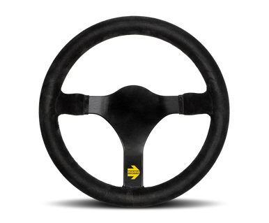 Momo MOD31 Steering Wheel 320 mm - Black Suede/Black Spokes