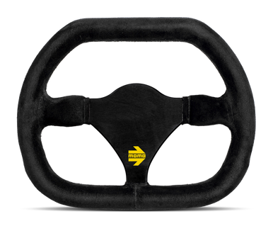 Momo MOD29 Steering Wheel 270 mm - Black Suede/Black Spokes
