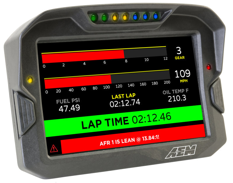 AEM CD-7 Race Dash Carbon Fiber