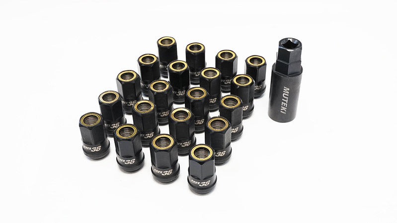 Wheel Mate Muteki HR38 Open End Lug Nuts