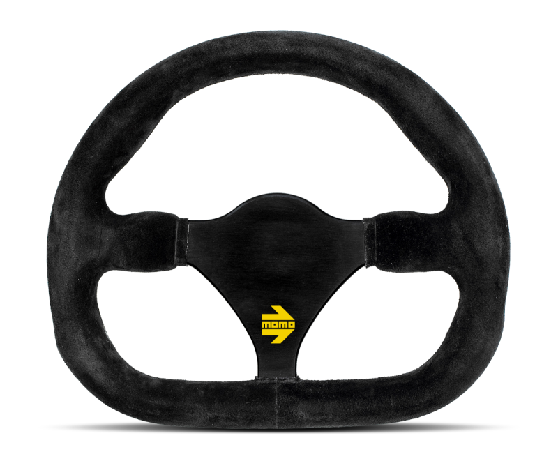 Momo MOD27 Steering Wheel 270 mm - Black Suede/Black Spokes - R1925/27S