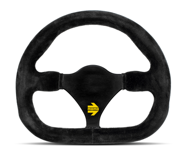 Momo MOD27 Steering Wheel 290 mm - Black Suede/Black Spokes