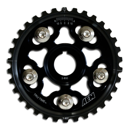 AEM  Black TruTime Cam Gear | B Series