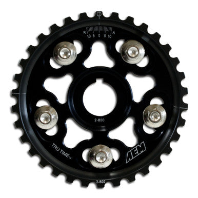 AEM Black TruTime Cam Gear | B Series