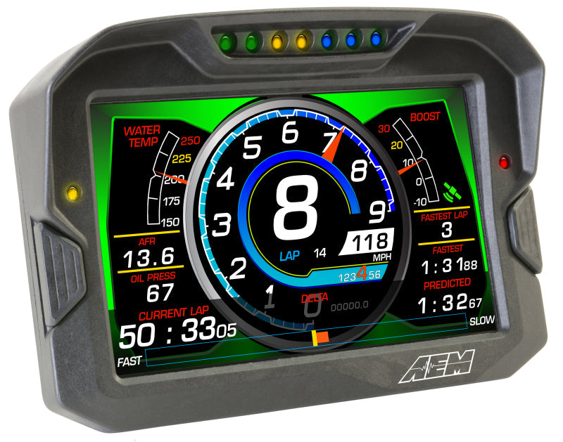 AEM CD-7 Race Dash Carbon Fiber
