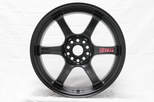 Gram Lights 57DR 18x10.5 +12 5x114.3 Semi Gloss Black WGIAC12EH