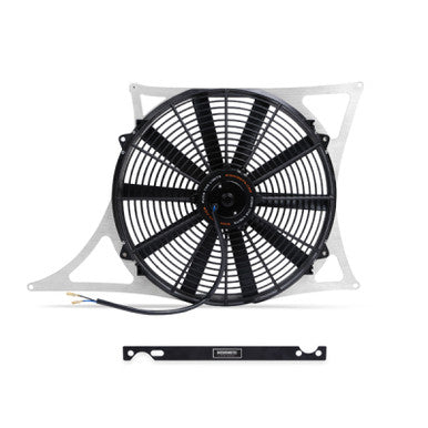 Mishimoto 01-06 BMW M3 Performance Aluminum Fan Shroud w/Fan Controller Kit - MMFS-E46-01K