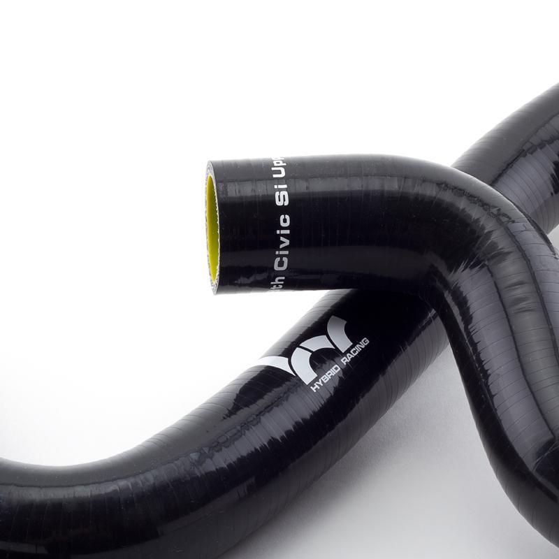 Hybrid Racing Silicone Radiator Hoses (06-11 Civic Si) Black HYB-RAH-01-10