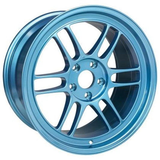 Enkei RPF1 18x10.5 5x114.3 15mmm Offset 73mm Bore Emerald Blue Wheel - 37981056515EB37981056515EB