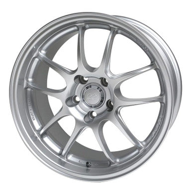 Enkei PF01 18x9 5x114.3 45mm Offset Silver Wheel  - 460-890-6645SP