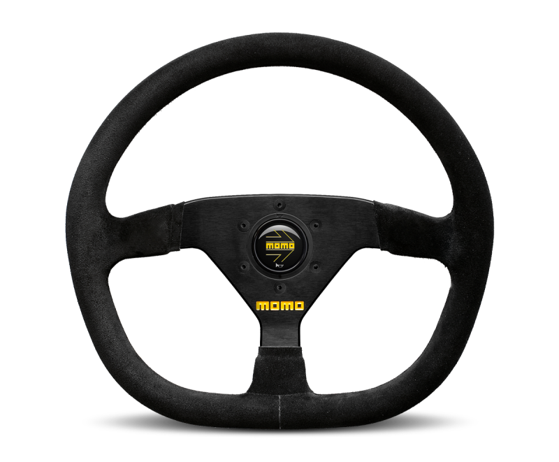 Momo MOD88 Steering Wheel 350 mm - Black Suede/Black Spokes - R1988/35S