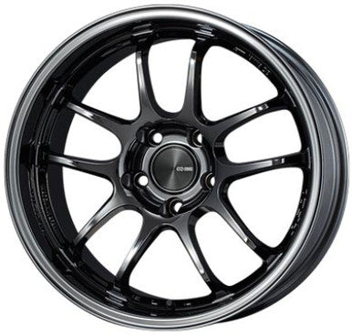Enkei PF01EVO 18x9.5 0mm Offset 5x114.3 75mm Bore SBK Wheel - 489-895-6500SBK