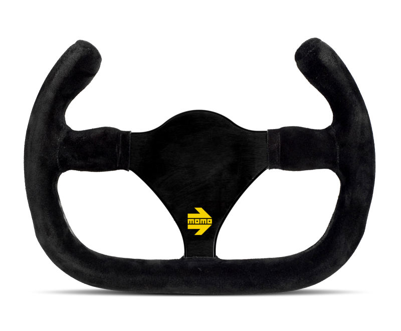 Momo MOD27/C Steering Wheel 270 mm - Black Suede/Black Spokes - R1925C/27S