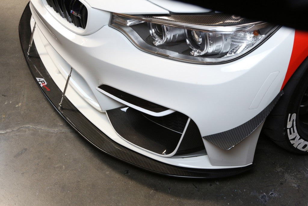 APR Performance Carbon Fiber Front Bumper Canards | BMW F80/82 2014-2018Install2