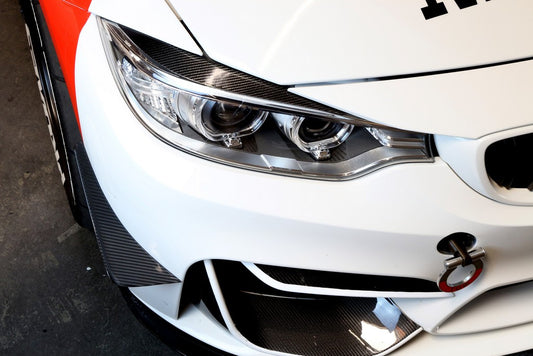 APR Performance Carbon Fiber Front Bumper Canards | BMW F80/82 2014-2018 Install 3