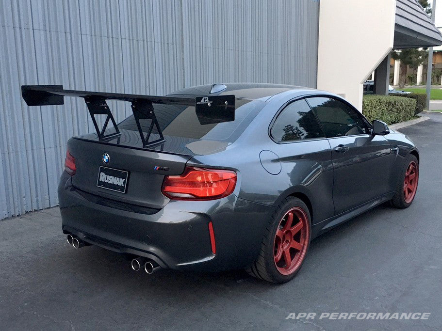 APR Performance GT-250 BMW M2 67" Spec Wing | BMW M2 2015-2018Install2