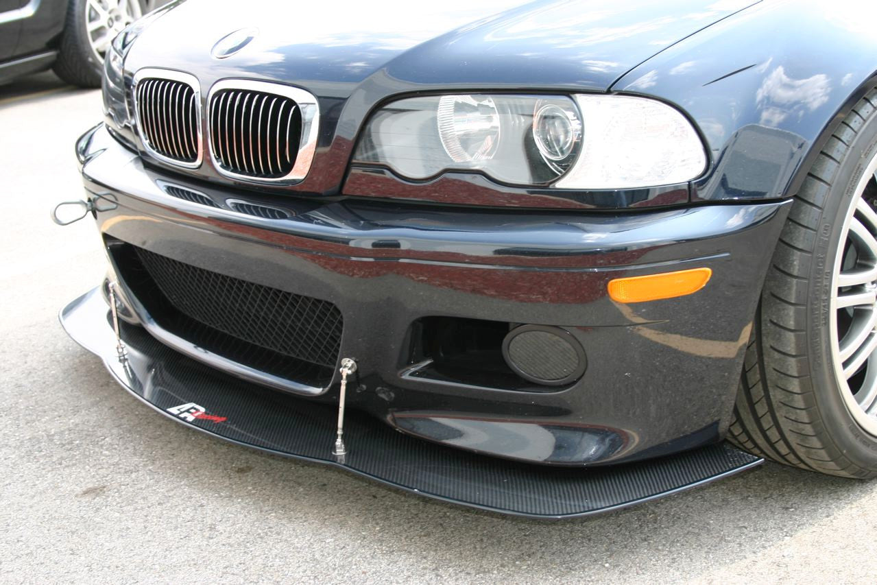 APR Performance Carbon Fiber Wind Splitter With Rods | BMW E46 M3 2001-2006Install2