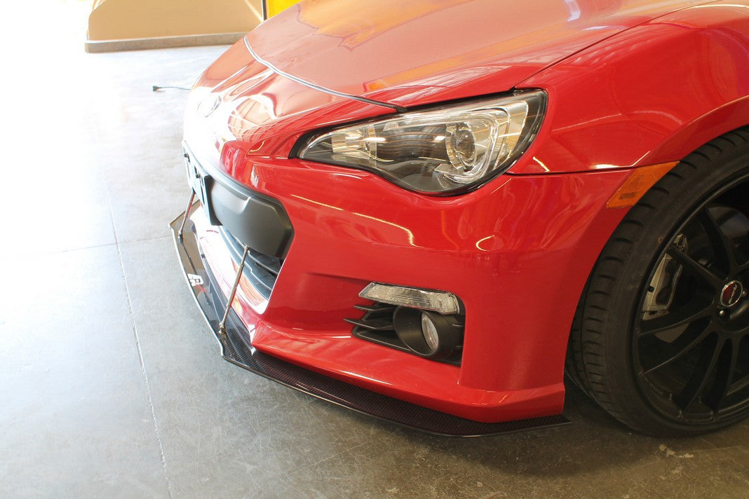 APR Performance Carbon Fiber Wind Splitter With Rods | Subaru BRZ 2013-2016 Install 3