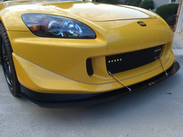 APR Performance Carbon Fiber Wind Splitter With Rods | Honda S2000 CR 2004-2009Install2