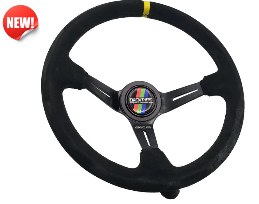 Circuit Hero 3 Spoke Steering Wheel with Slots