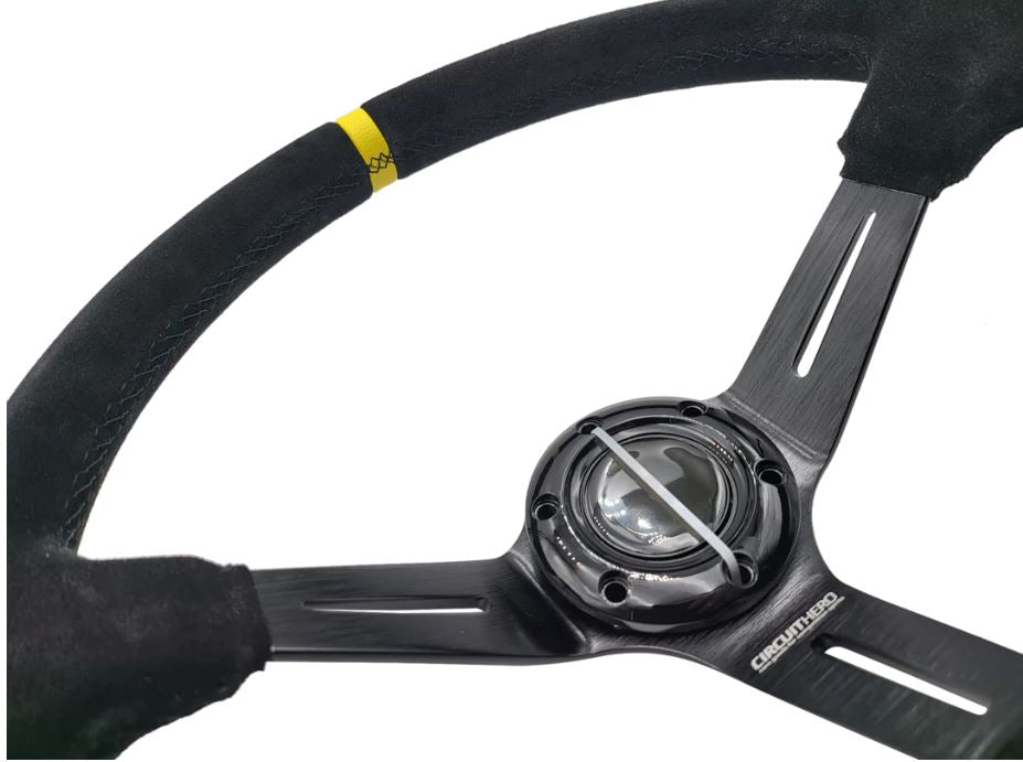 Circuit Hero 3 Spoke Steering Wheel with Slots