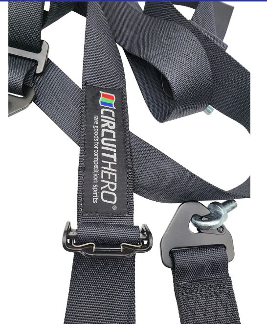 Circuit Hero 4 Point Harness 2" belts