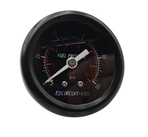 Circuit Hero Fuel Pressure gauge 1.5"