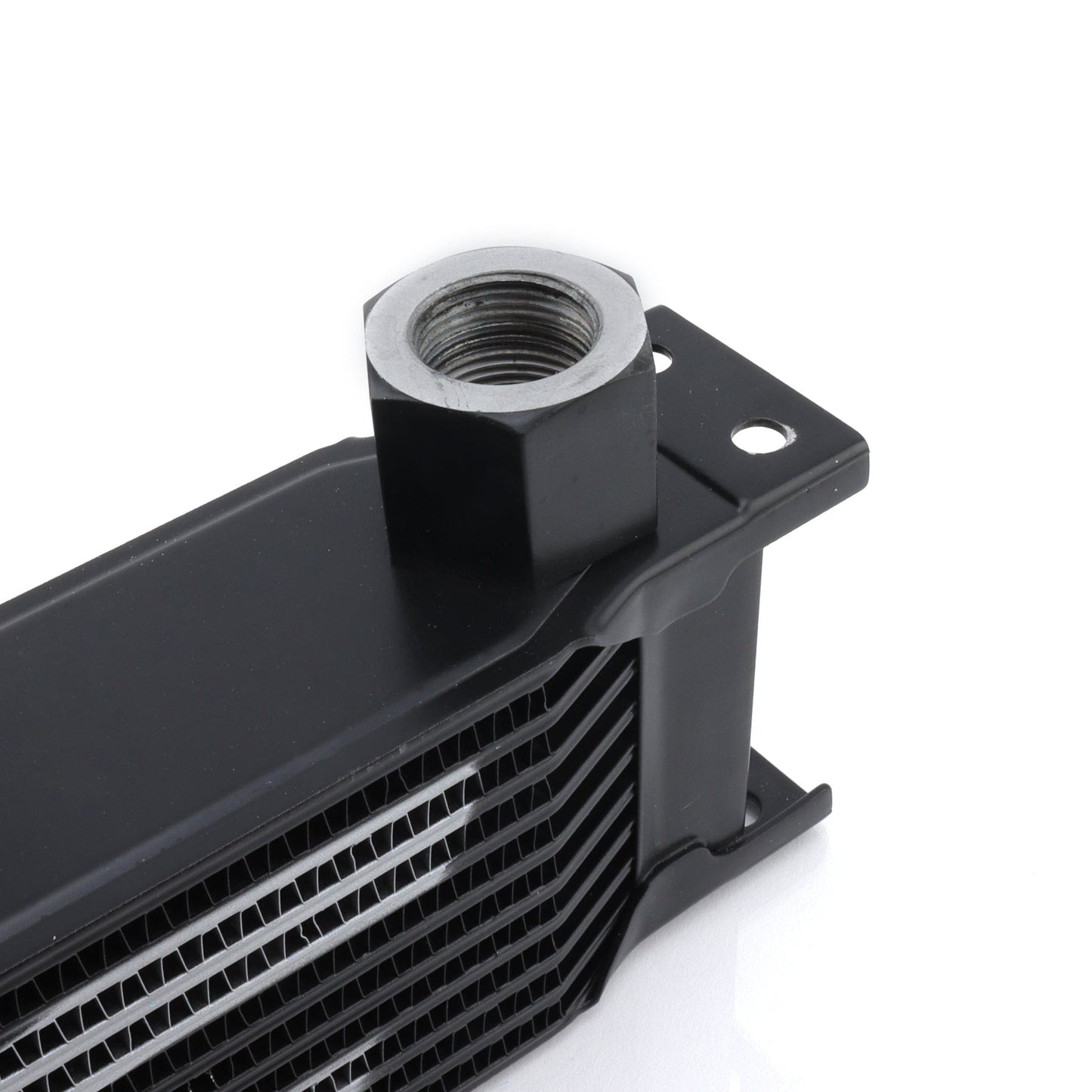 DC Sport 15 row universal oil cooler black