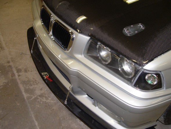 APR Performance Carbon Fiber Wind Splitter With Rods | BMW E36 M3 1992-1999 Install 3