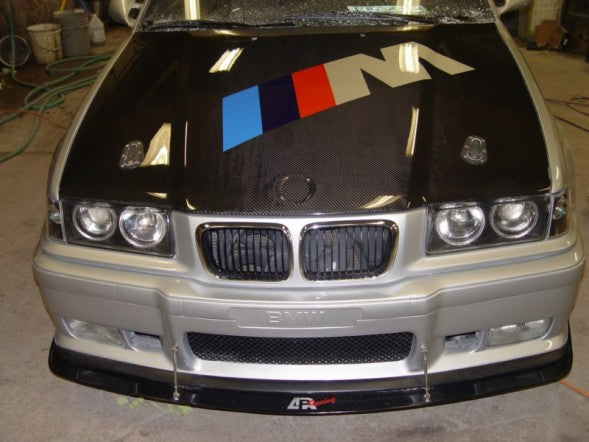 APR Performance Carbon Fiber Wind Splitter With Rods | BMW E36 M3 1992-1999Install2