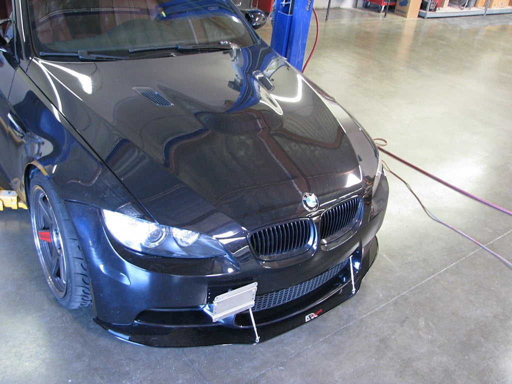 APR Performance Carbon Fiber Wind Splitter With Rods | BMW E92 M3 2006-2013 Install 3