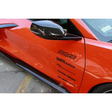 APR Performance Carbon Fiber Side Rocker Extensions Toyota Supra | Toyota Supra 2020-up