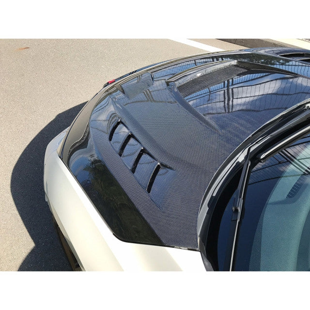 J's Racing Type V Aero Hood (Full Carbon) - Honda Civic Type R FK8 17-21