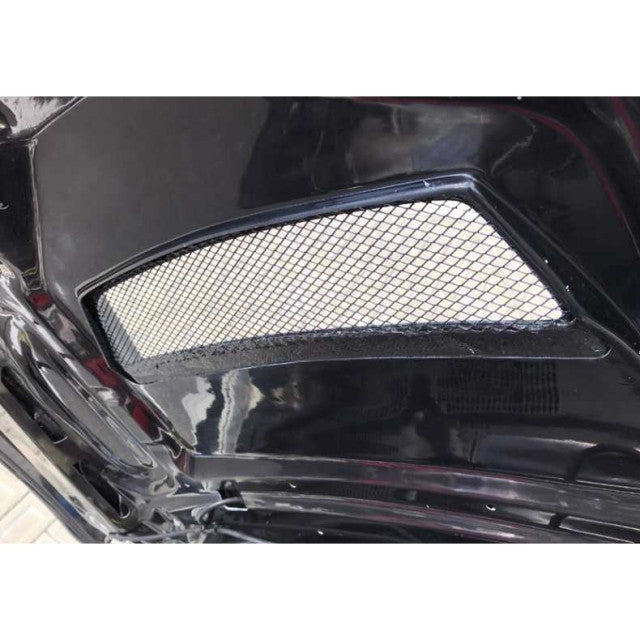 J's Racing Type V Aero Hood (Carbon / FRP) - Honda Civic Type R FK8 17-21