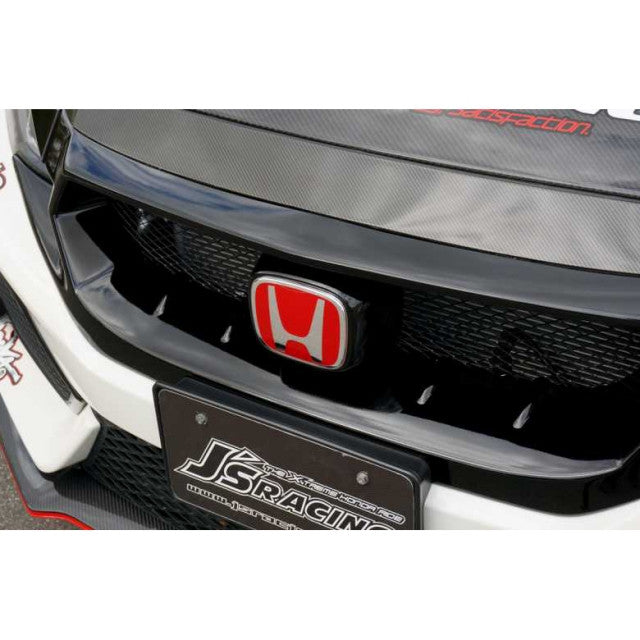 J's Racing Front Sports Grill (FRP) - Honda Civic Type R FK8 17-21