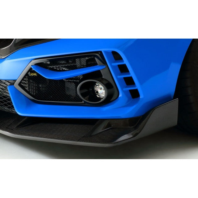 J's Racing Type S Front Wing Spoiler (Carbon) - Honda Civic Type R FK8 17-21