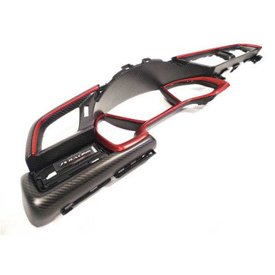 J's Racing Carbon Meter Panel - Honda Civic Type R FK8 17-21