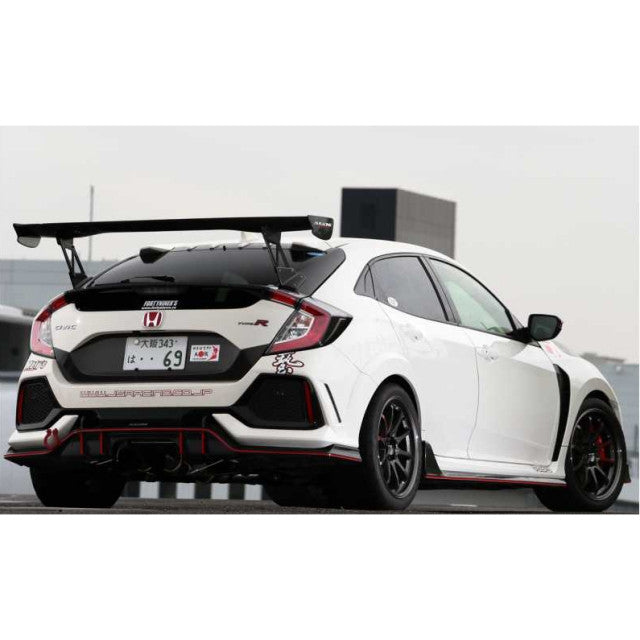 J's Racing Carbon 3D GT Wing Type 1 (Wet CFRP) - Honda Civic Type R FK8 17-21