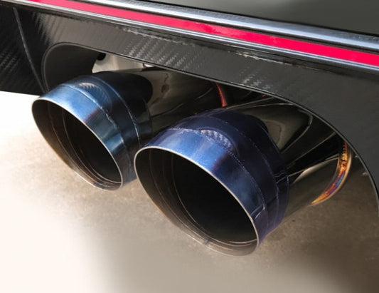 J's Racing FX-PRO Full Titanium Exhaust 70RS - Honda Civic Type R FK8 17-21