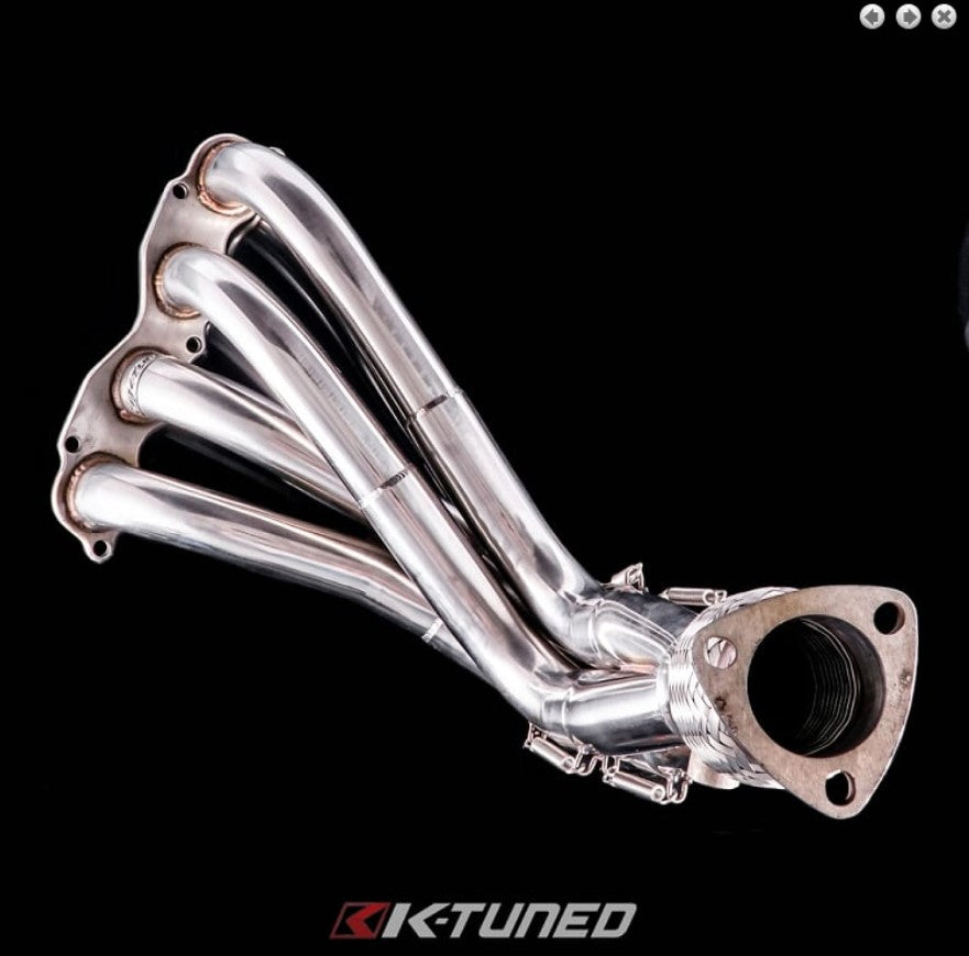 4-1 K-Swap Race Header Polished 304 Stainless Steel